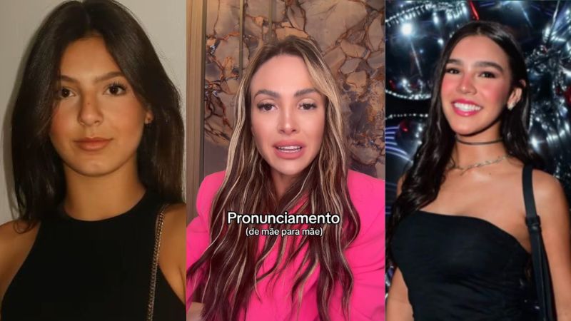 Mãe de Antonela Braga solta o verbo após treta com Duda Guerra: ‘Ficou um dia sem comer’