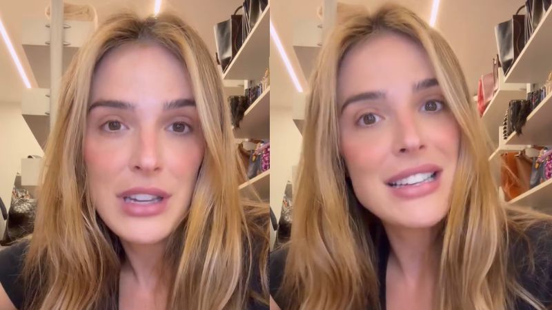 Não gostou! Rafa Brites desabafa sobre comentário do marido, Felipe Andreoli: ‘Ofendida’