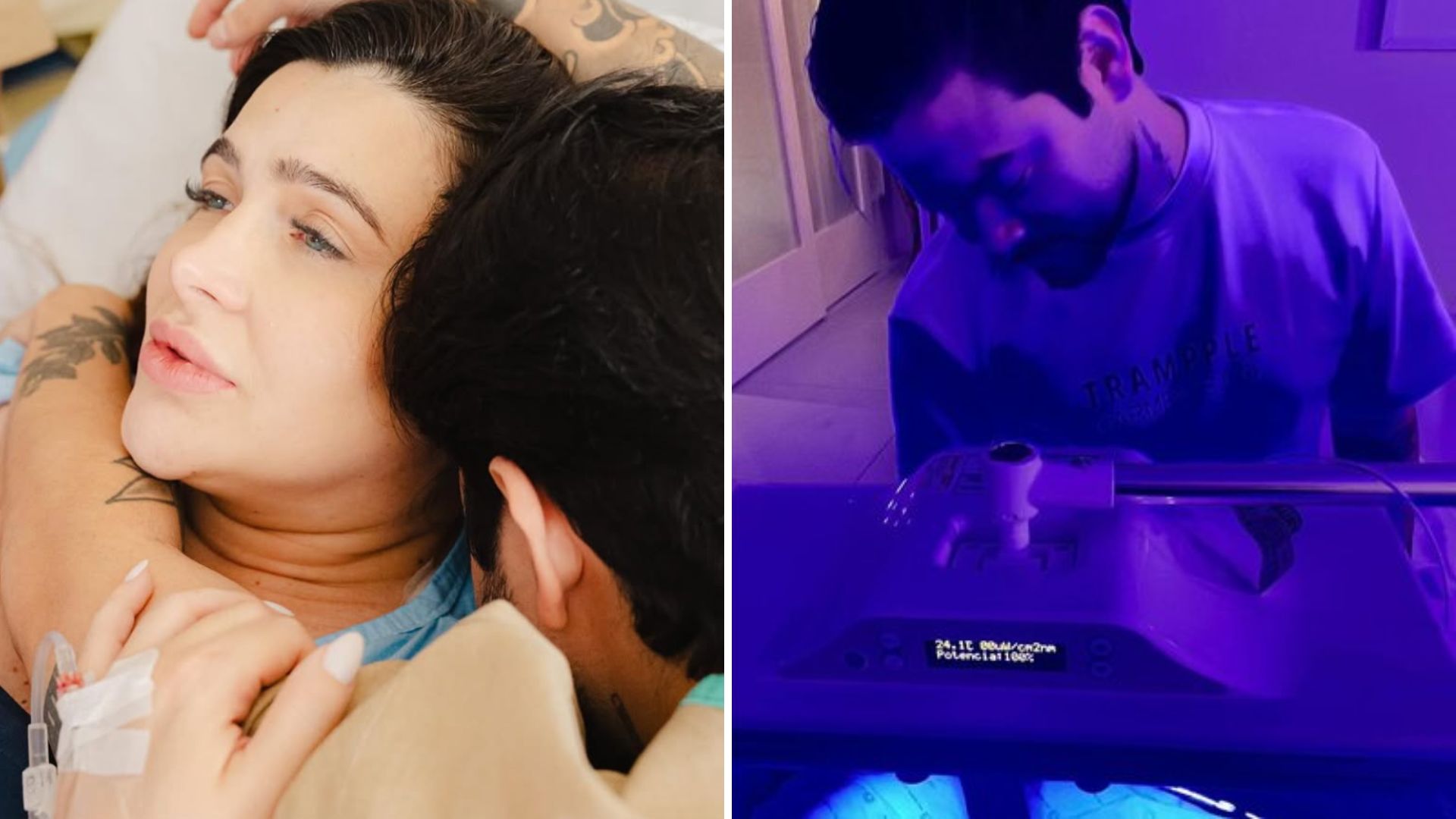 O que o filho de Yudi tem? Bebê foi internado logo após o nascimento