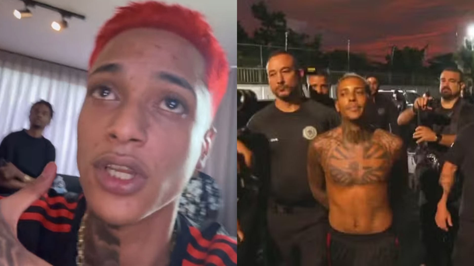 Oruam explode e defende MC Poze após prisão: ‘Todo mundo sabe que isso é mentira’