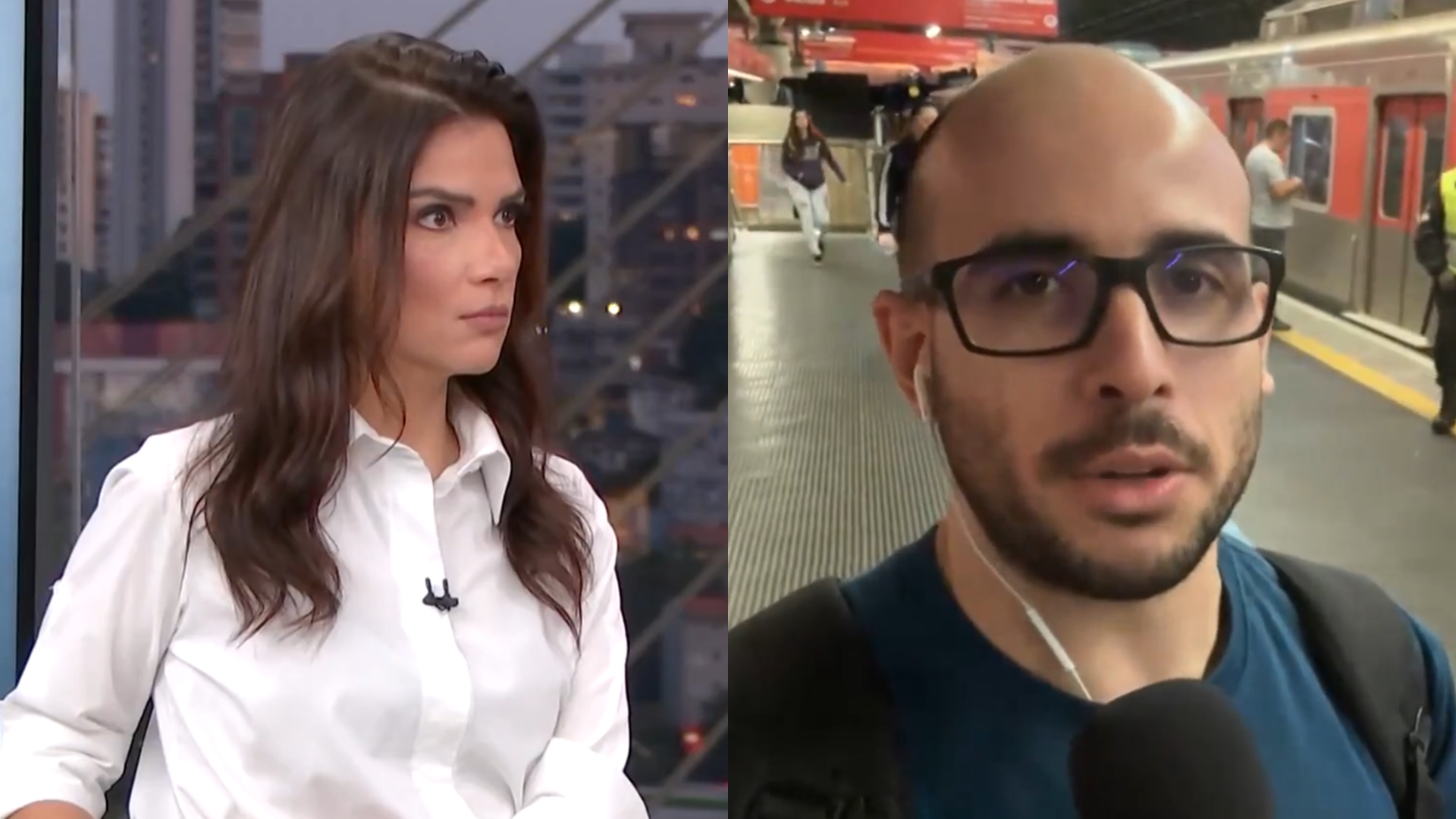 Apresentadora de telejornal da Globo dá bronca ao vivo em repórter: ‘Não estou acreditando’