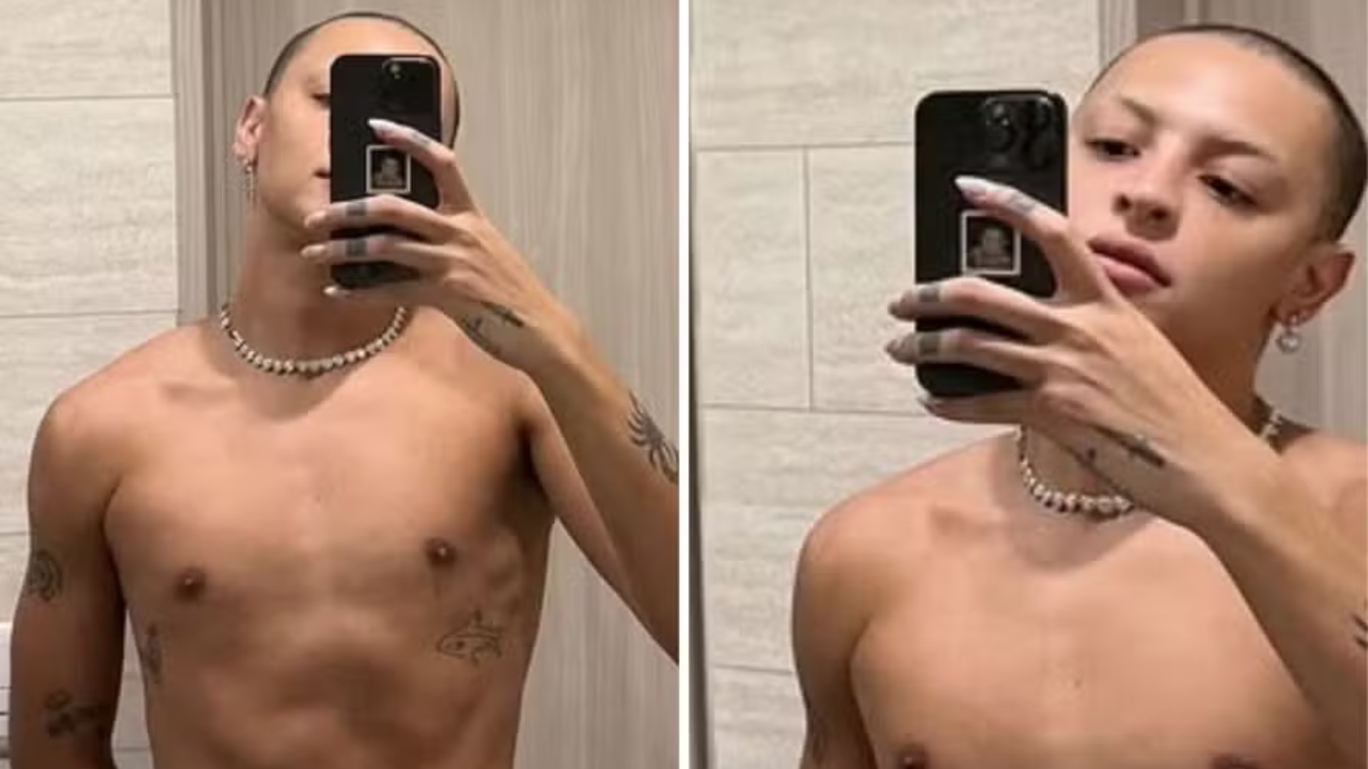 Sem roupa, Pabllo Vittar impressiona com tanquinho, volume chama a atenção: ‘Hello Kitty’