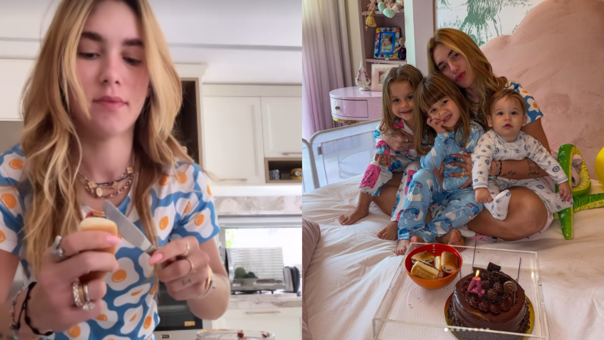 Solteira, Virginia Fonseca retorna ao Brasil e começa o dia com surpresa para Maria Alice