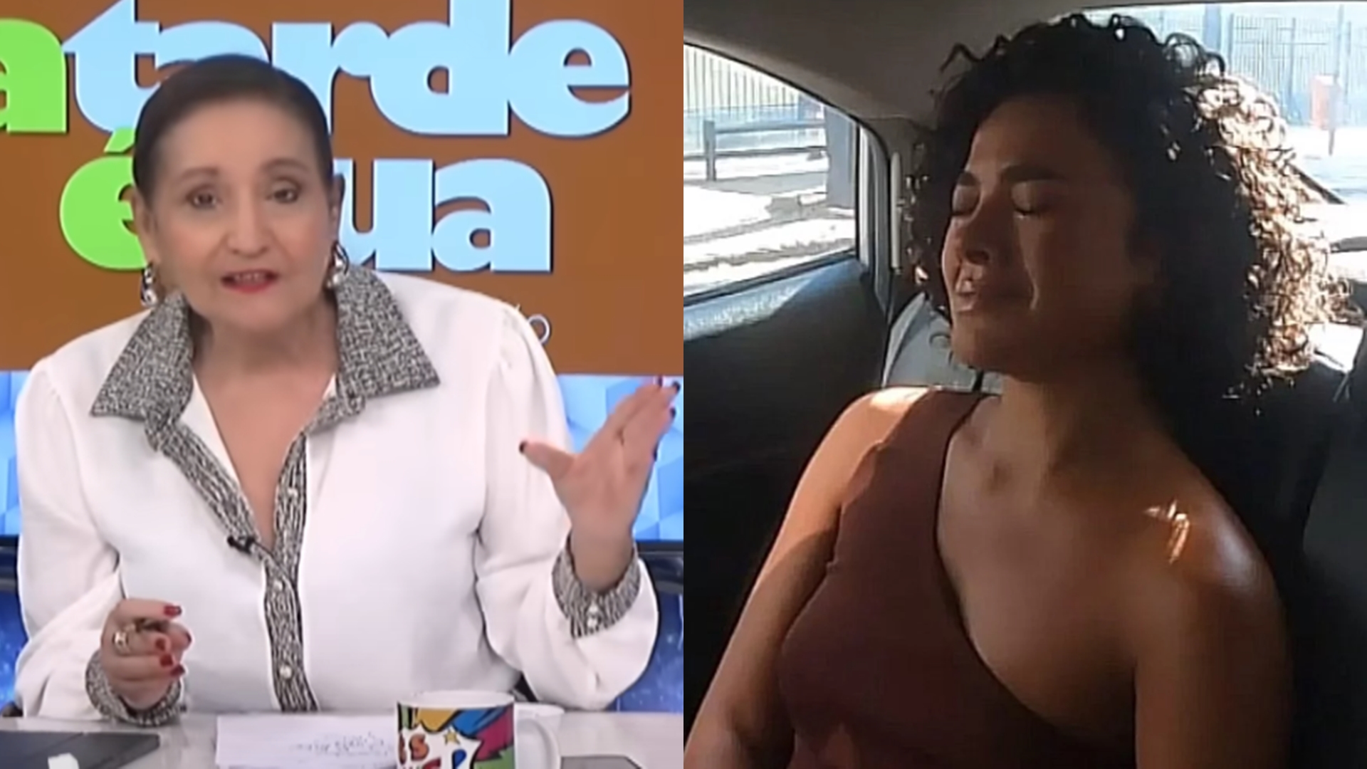 Sonia Abrão fala sobre choro de Bella Campos em entrevista com Luciano Huck: ‘Coisa teatralizada’