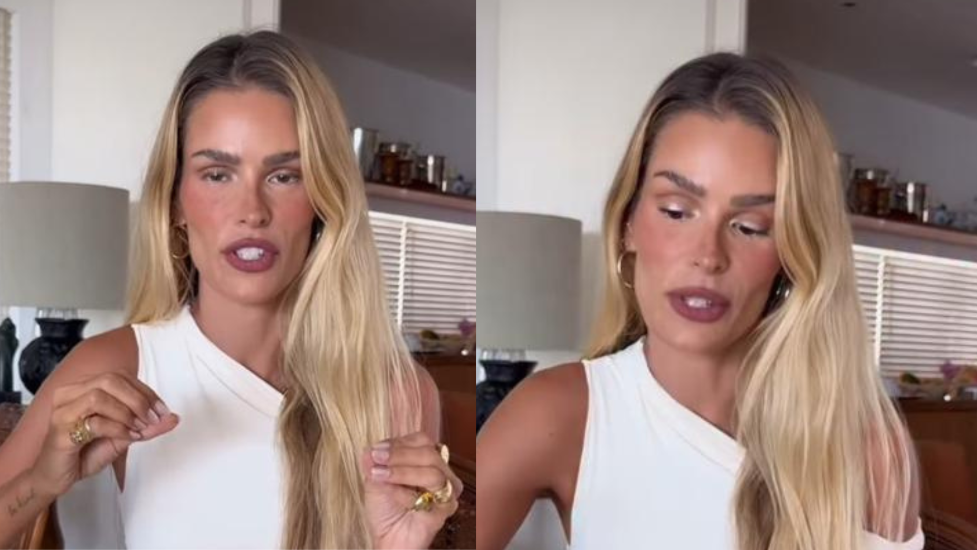 Solteira, Yasmin Brunet faz revelação sobre vida amorosa: ‘Ato de vergonha’