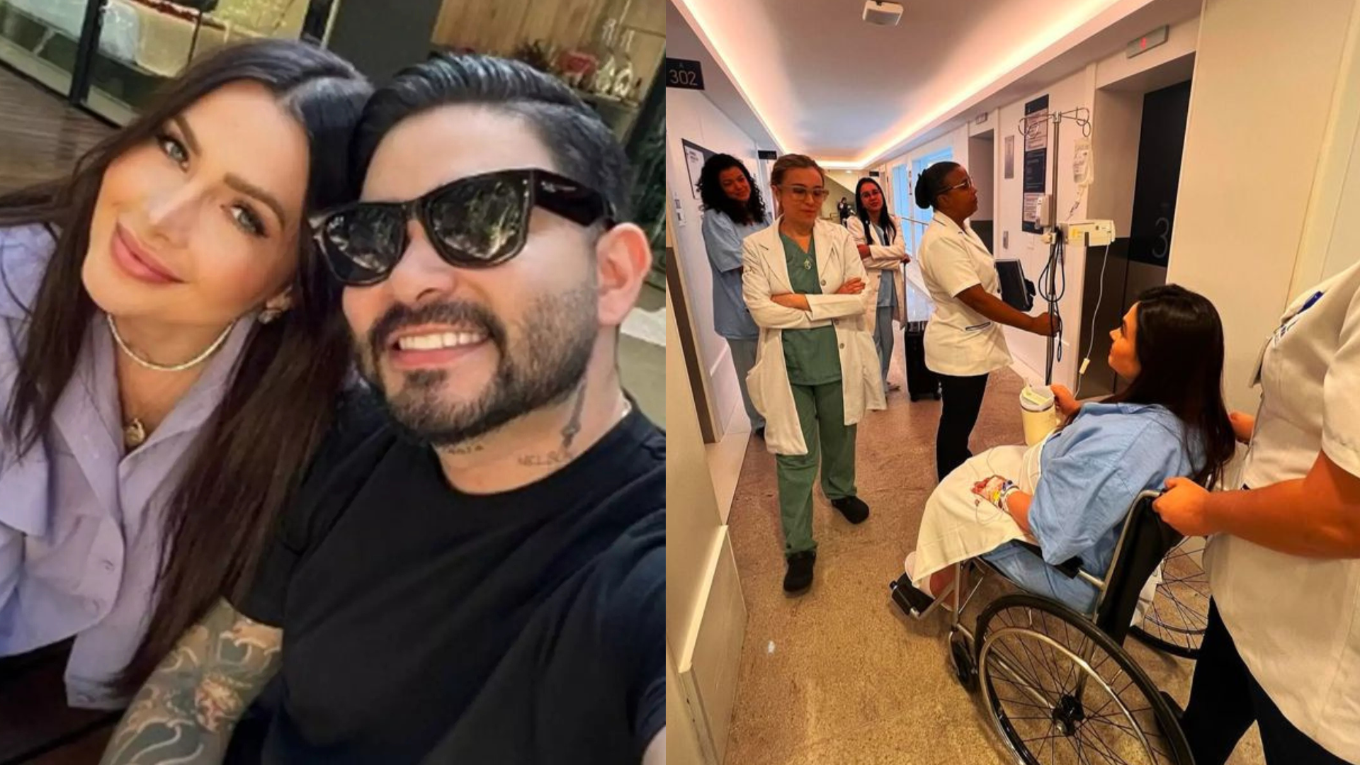 À espera do bebê, Yudi Tamashiro registra momento com esposa antes do parto: ‘Não é boneco’