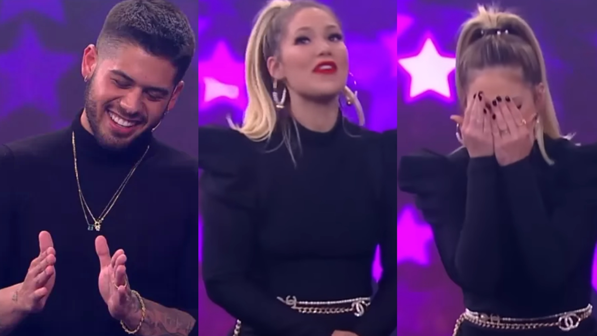 Zé Felipe revelou em programa de TV o tamanho do ‘membro’ e Virginia reagiu