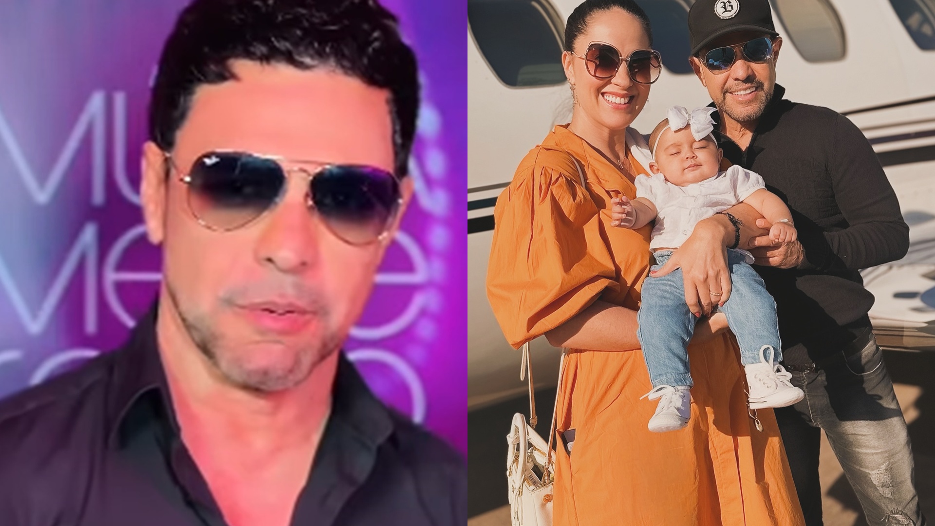 Zezé di Camargo revela novidade envolvendo a Graciele Lacerda e a filha: ‘Toda a diferença’