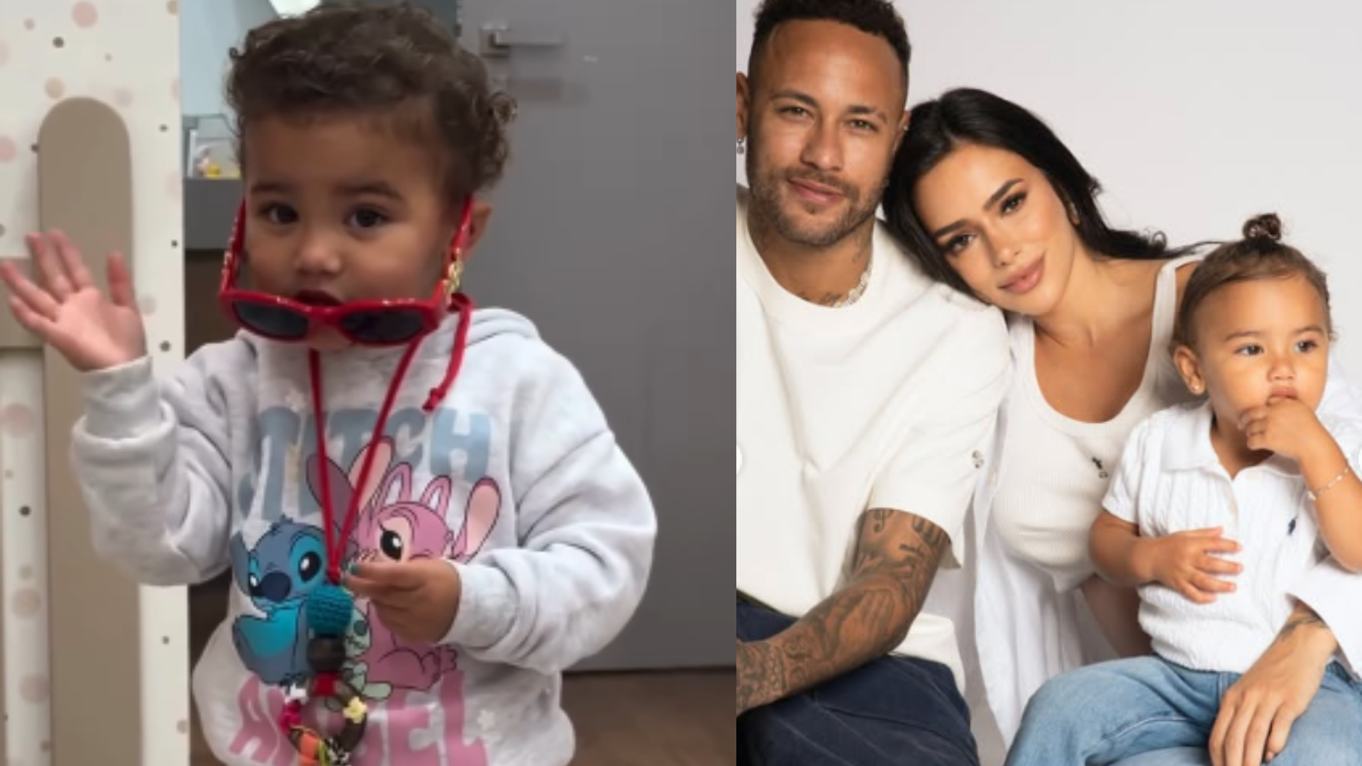 A cara do pai! Vídeo mostra Mavie, filha de Neymar, encanta web com show de carisma