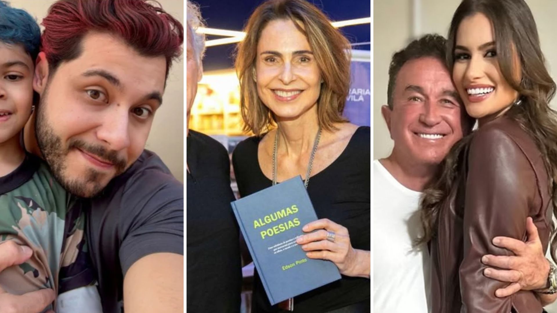Atitude de Murilo Huff, romance de Silvia Pfeifer e boato com Amado Batista agitam semana