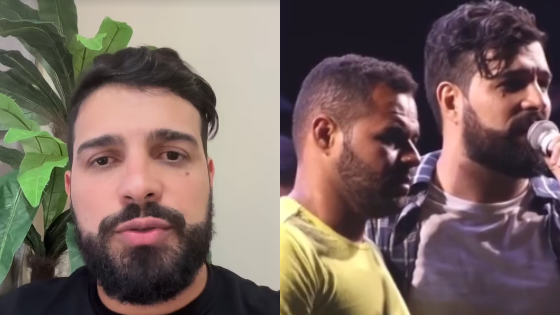 Cantor recebeu no palco homem suspeito de matar a ex-namorada: ‘Sem dormir’