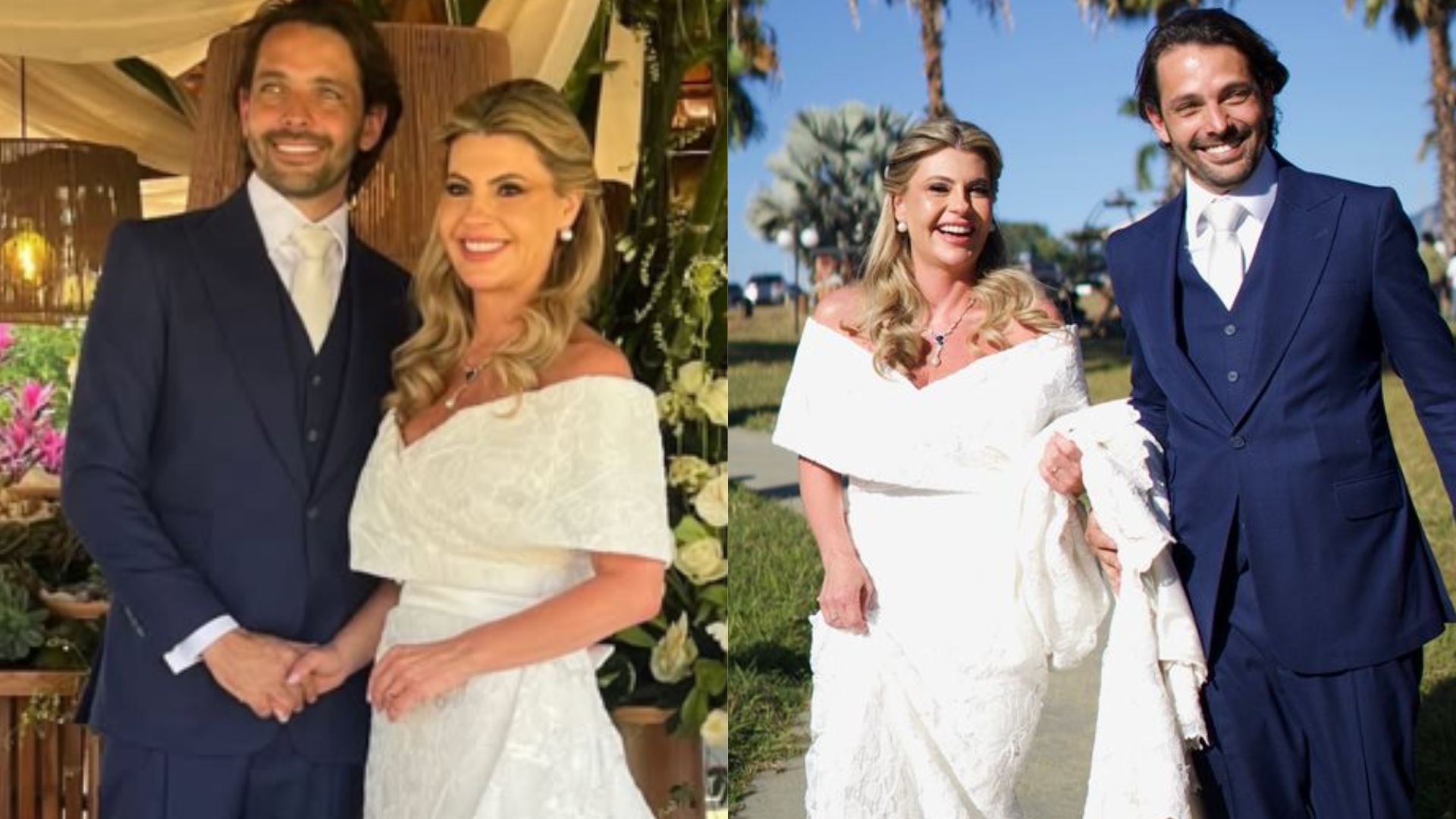 Herdeira e discreta! Socialite famosa se casa com ex de Val Marchiori