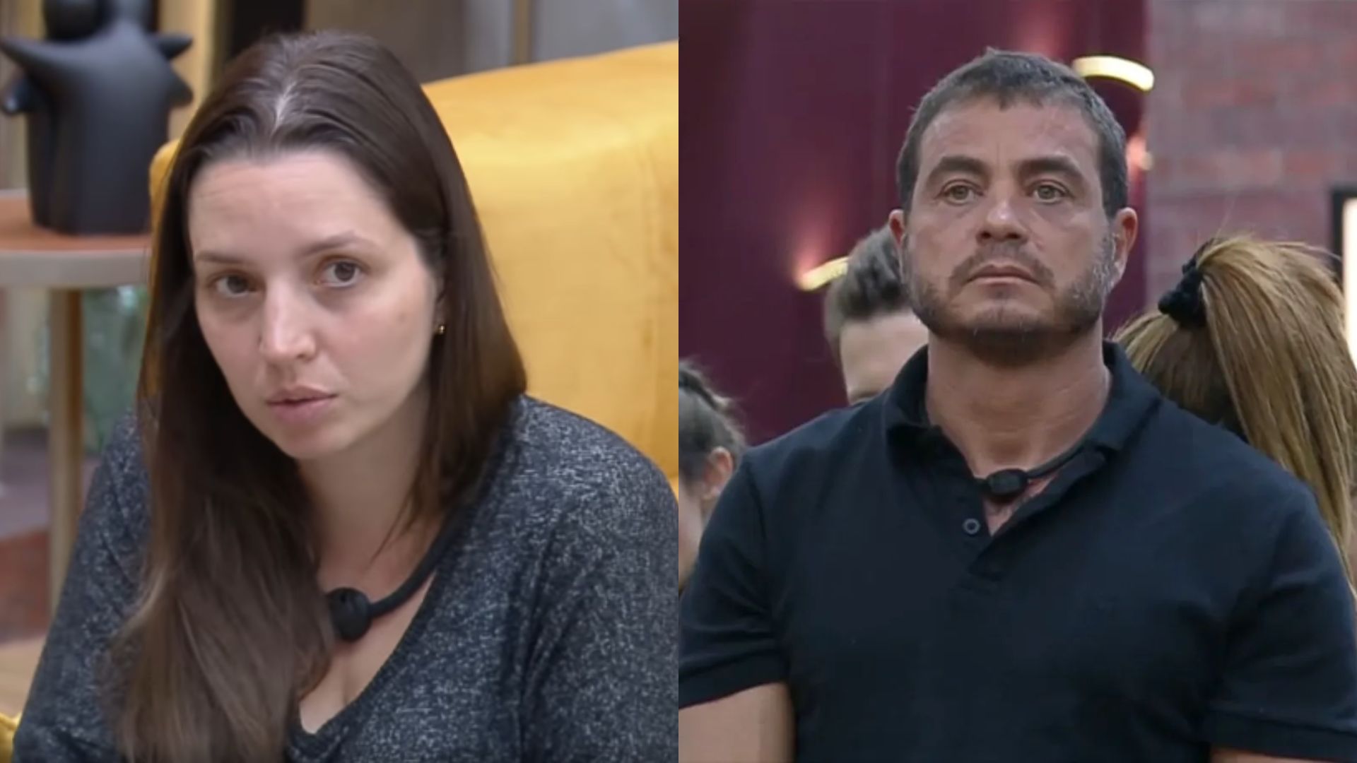 ‘Power Couple’: Carol tira a máscara de Dhomini e parte para cima