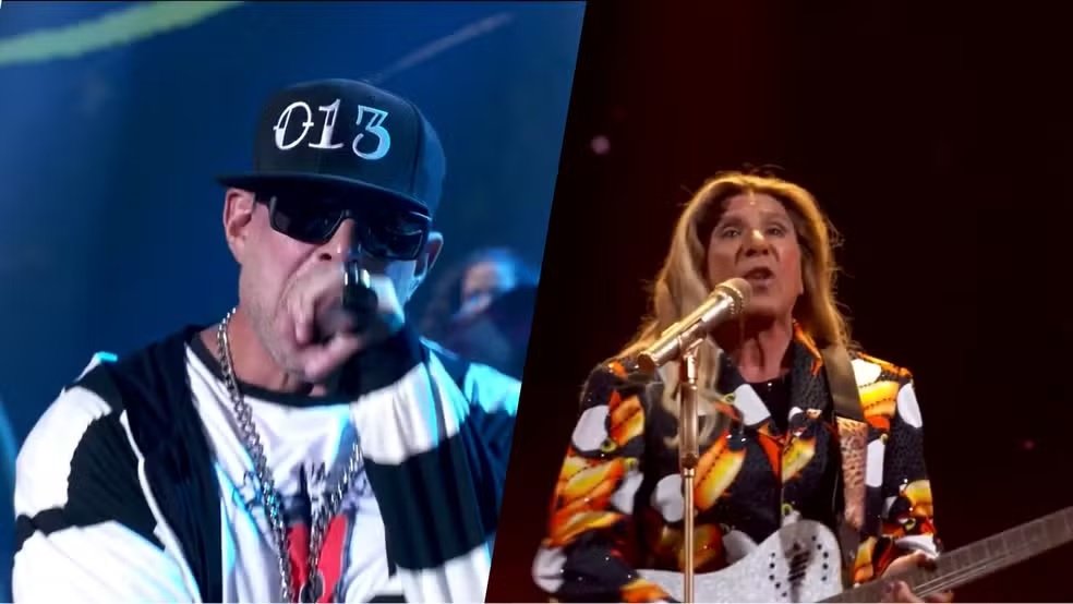Eri Johson vira Claudia Leitte no ‘Domingão’ e web não perdoa: ‘É o Didi?’
