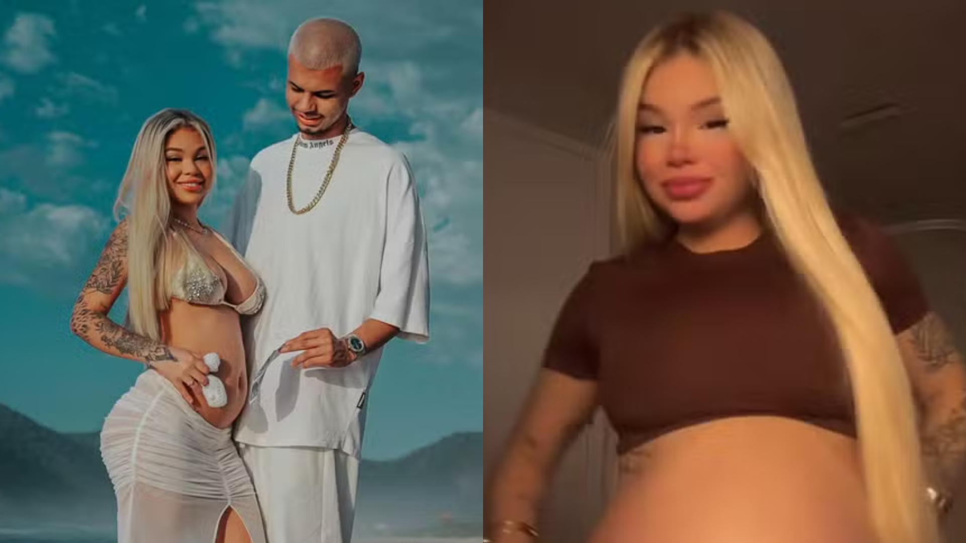 Aos 19 anos, dona do hit ‘Lovezinho’, anuncia o nascimento do seu 1º filho, Davi
