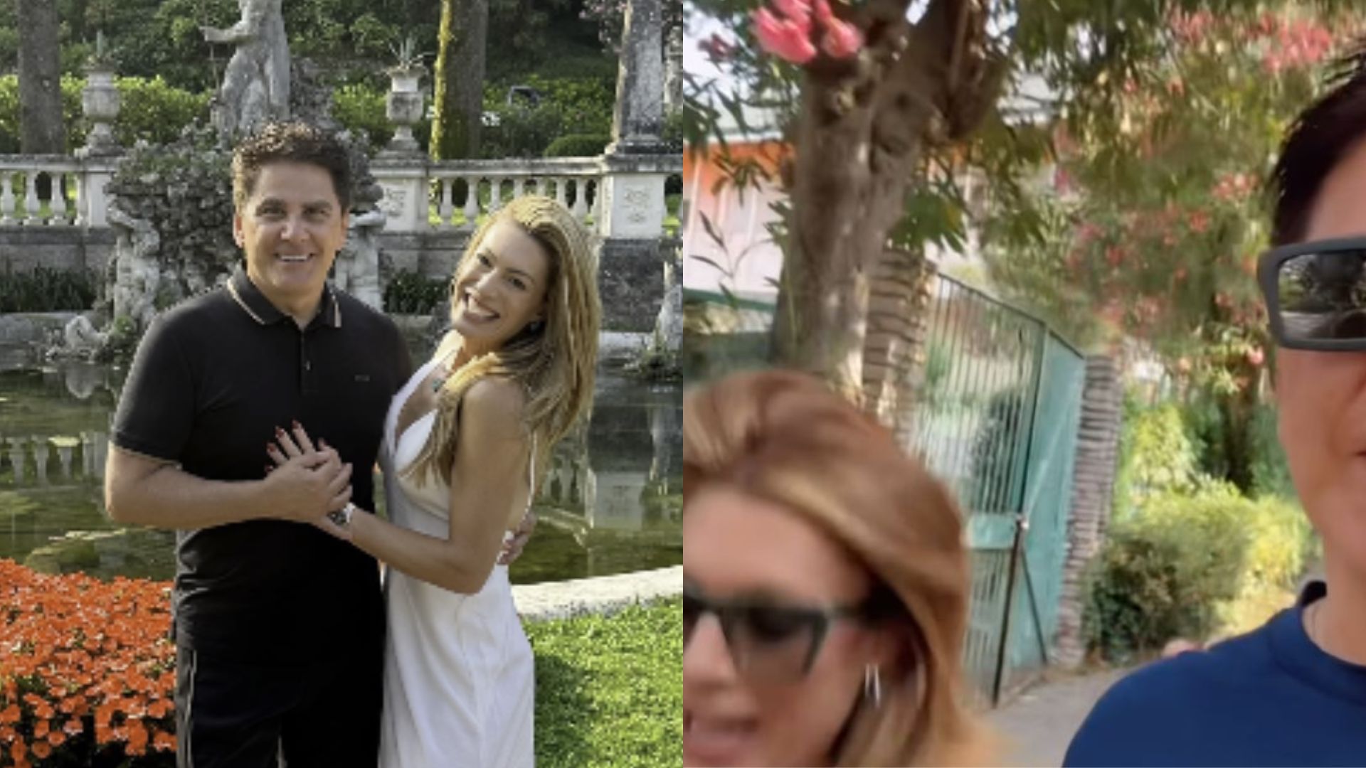 Susto! Elaine Mickely sofre queda em passeio com Cesar Filho: ‘Bem inchado’