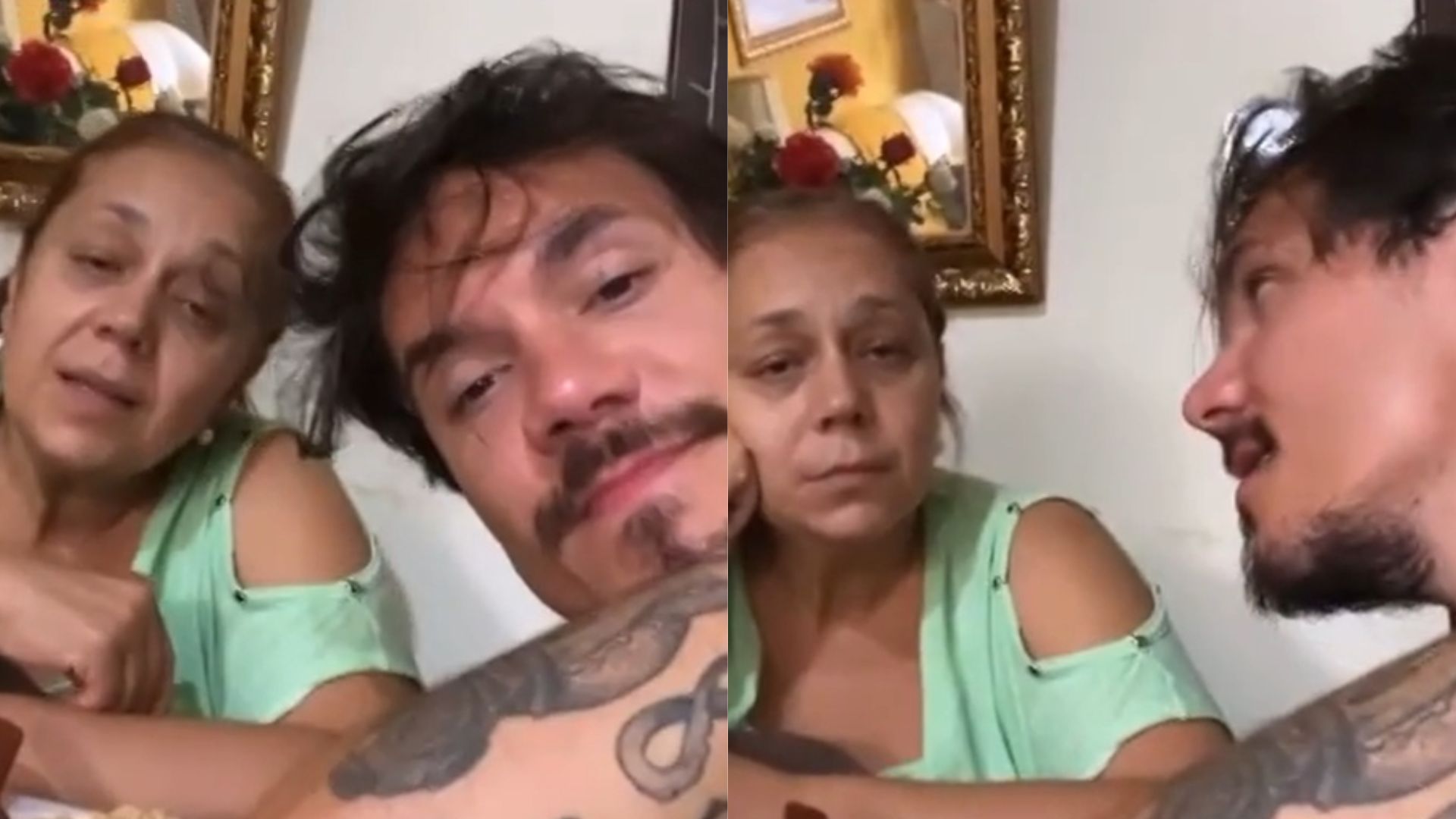 Eliezer comove a web ao falar sobre o estado de saúde da mãe: ‘É outra mulher’