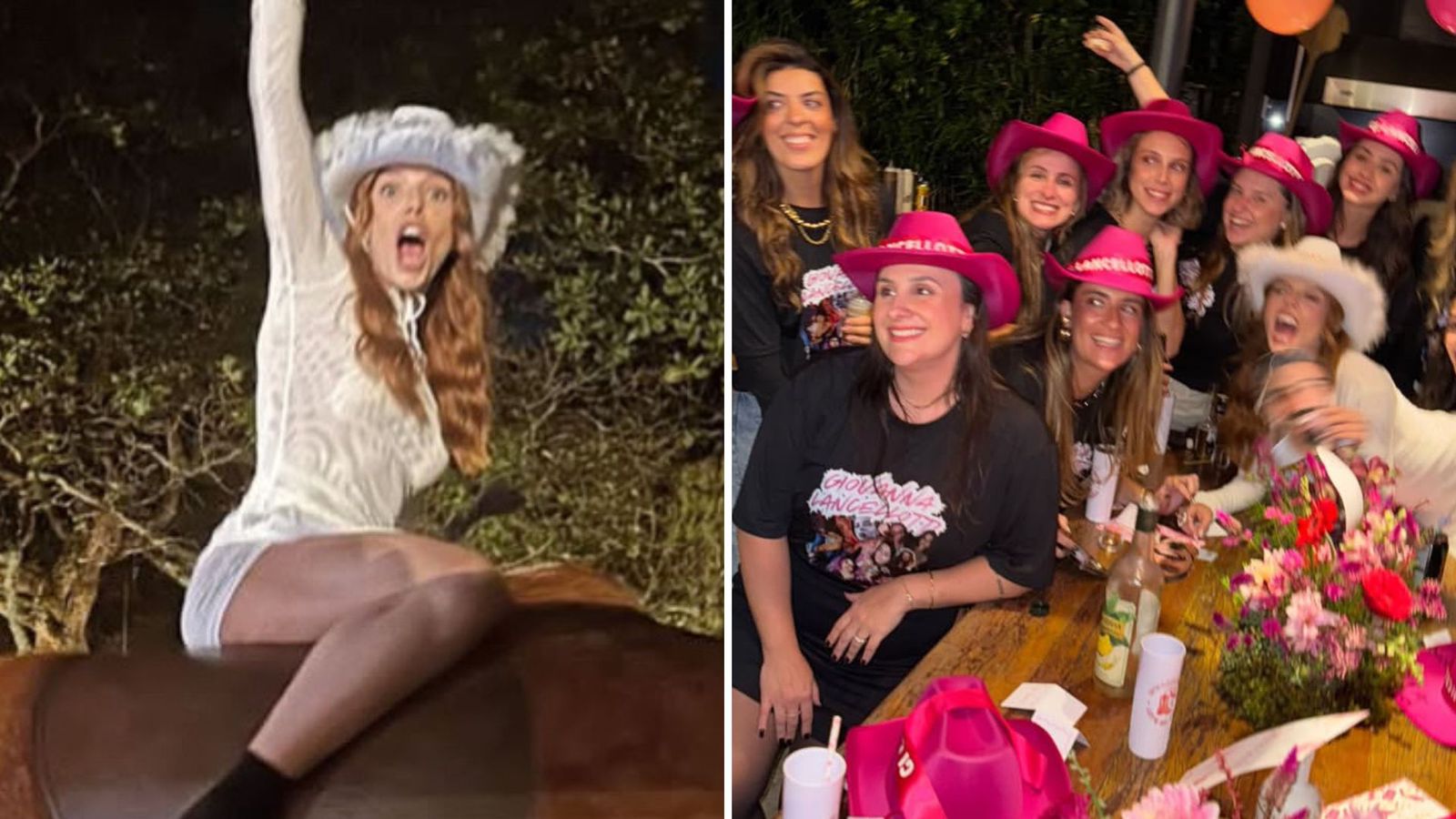 Giovanna Lancellotti tem despedida de solteira em grande estilo com recado de Sandy