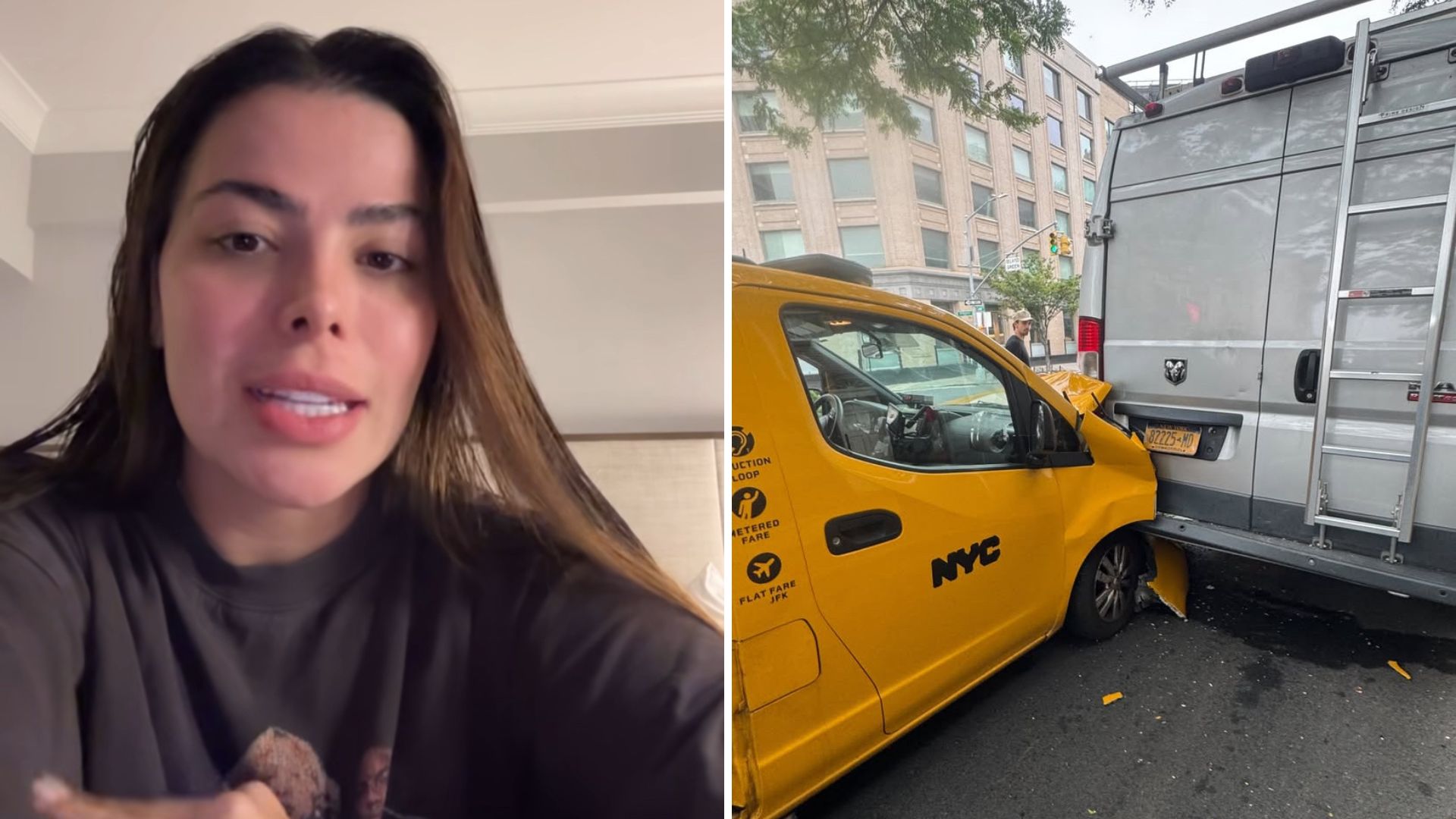 Esposa de jogador do Botafogo sofre acidente e perde memória: ‘Foi assustador’