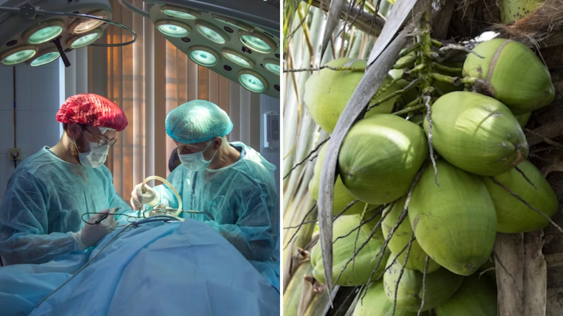 INSACIÁVEL! Homem vai ao hospital após entalar com coco no ânus
