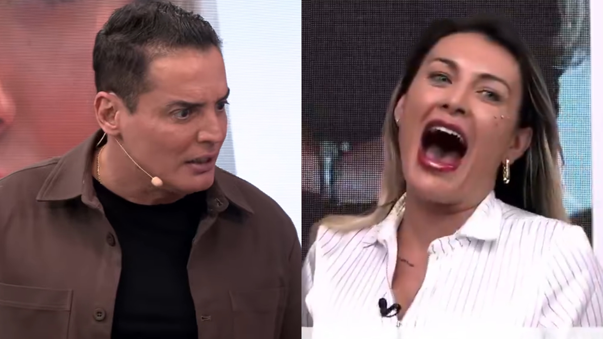 Andressa Urach constrange Leo Dias em entrevista ao vivo: ‘Você dá de graça’
