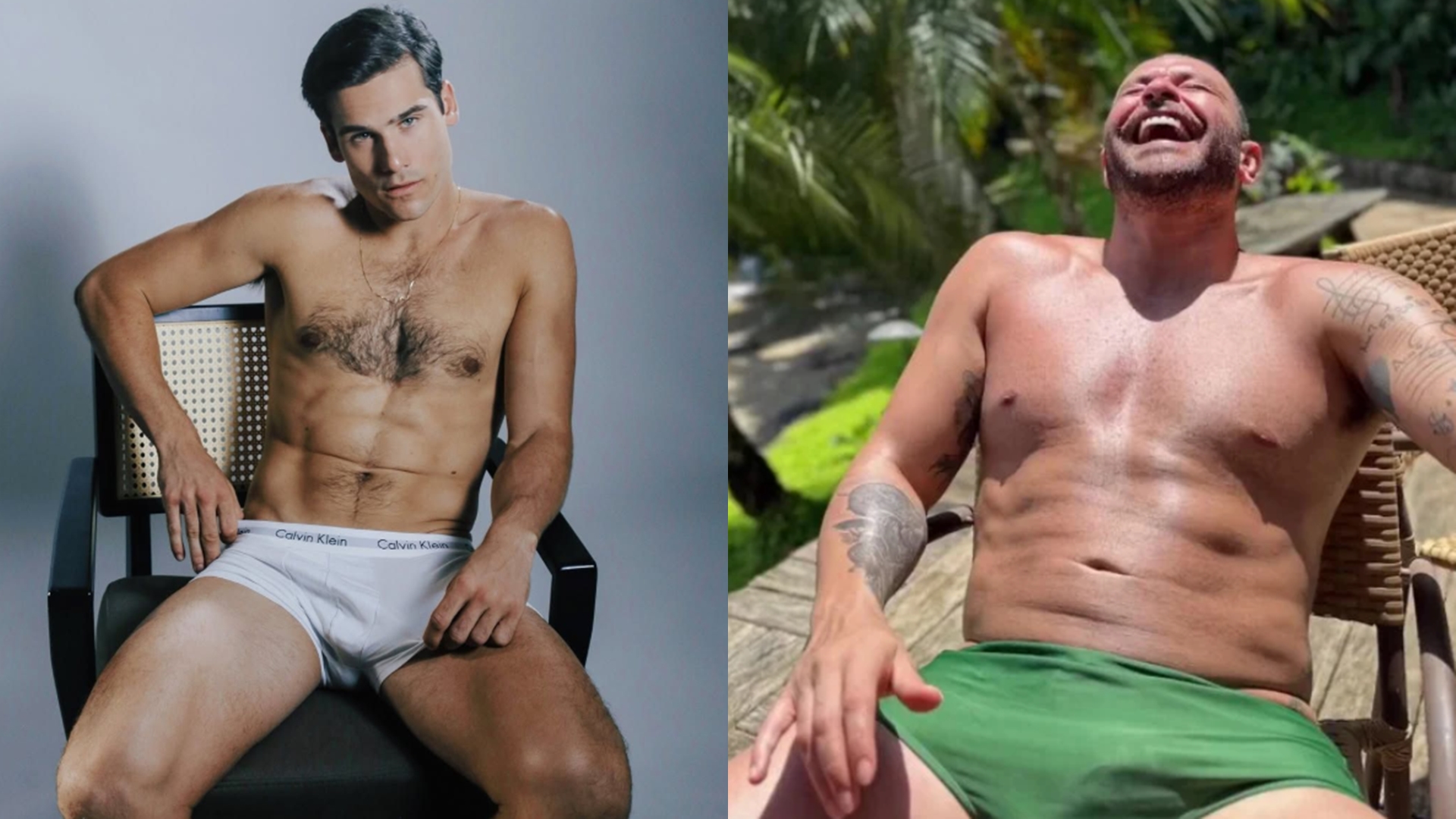 Diferente de Nicolas Prattes, Diogo Nogueira revelou o tamanho do órgão e chocou: ‘Vou aguar!’
