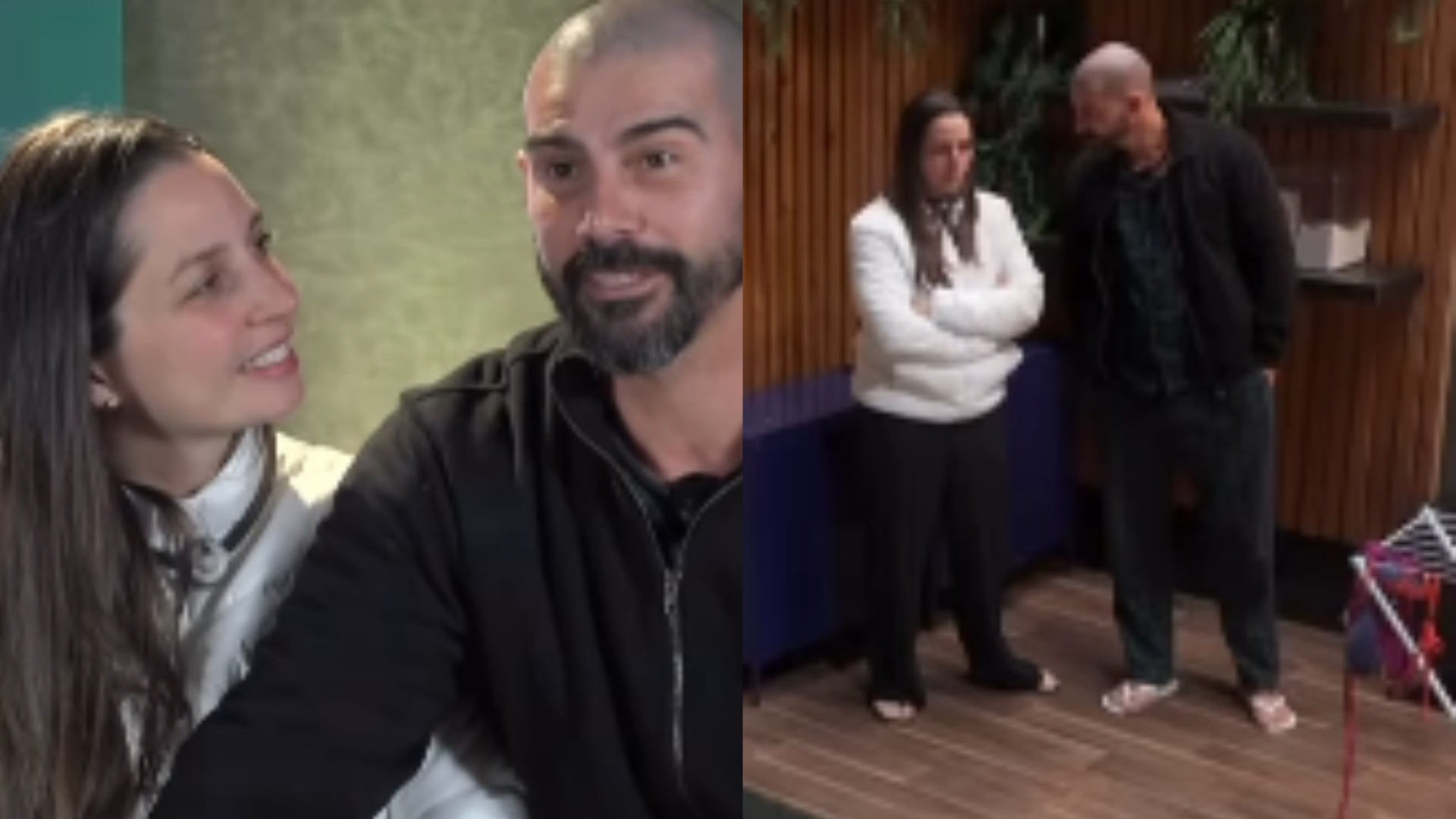 Power Couple: Radamés e Carol ouvem conversa de rivais