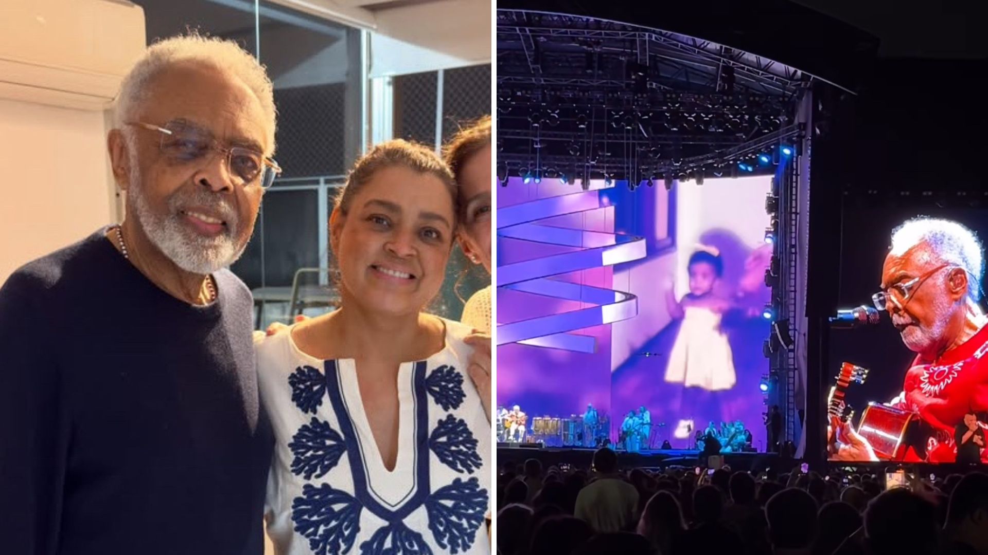 Em tratamento nos EUA, Preta Gil ganha nova homenagem emocionante de Gilberto Gil