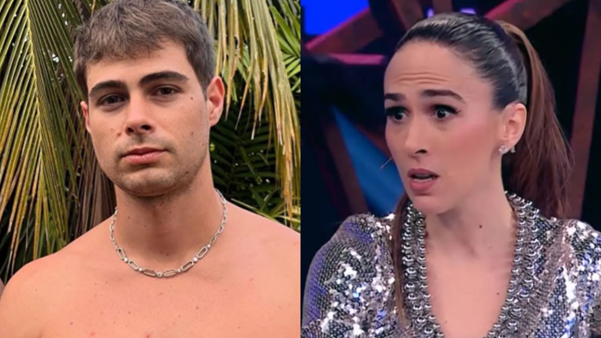 Rafael Vitti surfa, ‘volume’ gigante surpreende e Tatá Werneck ironiza: ‘Garrafa pet’