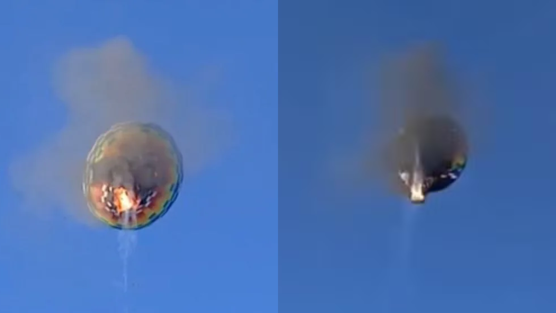Tragédia! Balão pega fogo, cai e mata 8 pessoas em Praia Grande