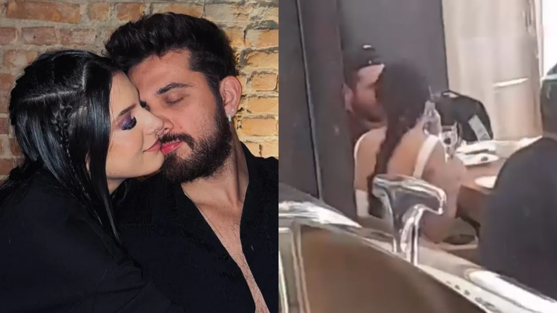 Voltaram? Gustavo Mioto e Ana Castela são flagrados juntos em restaurante