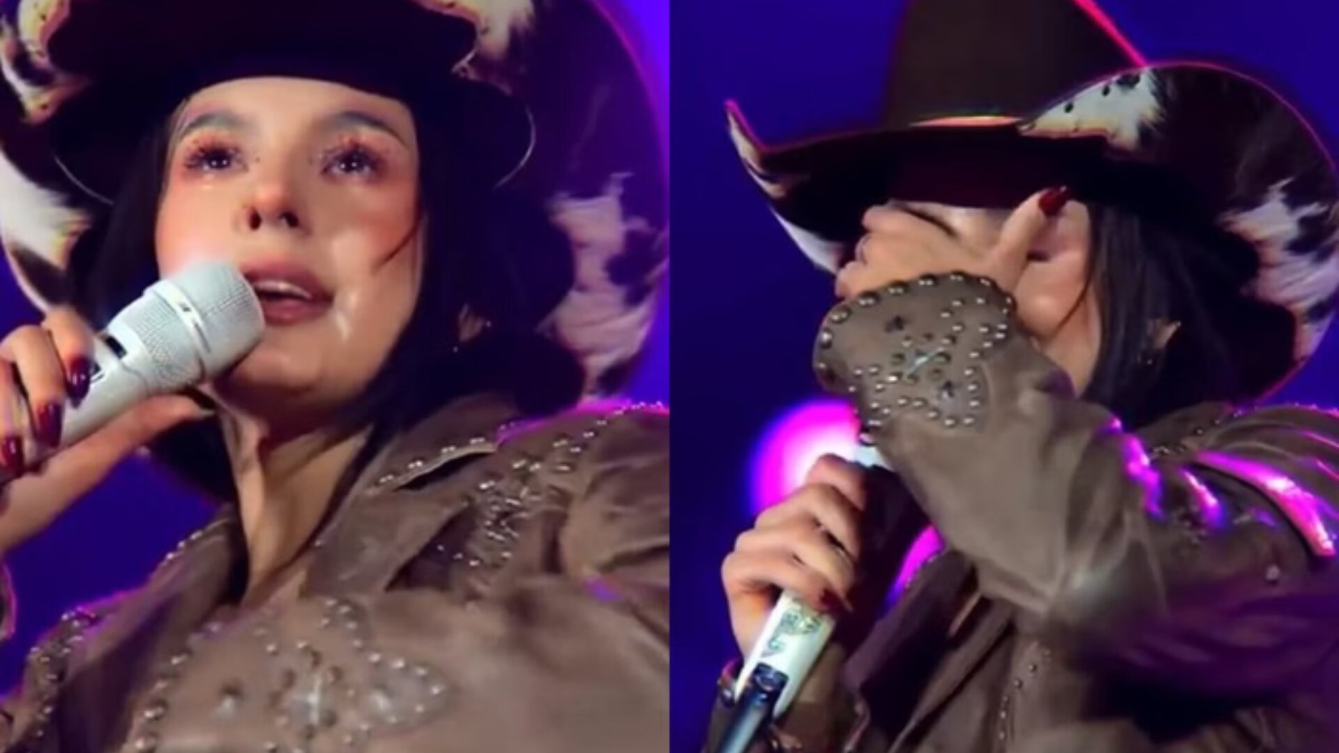 Ana Castela chora durante show e faz anúncio: ‘Não estou mais aguentando’