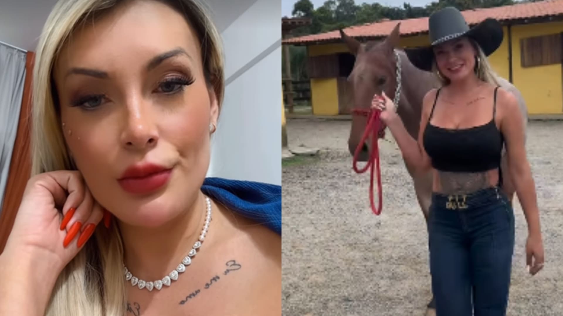 Crise? Andressa Urach coloca apartamentos e cavalos para vender e valores impressionam