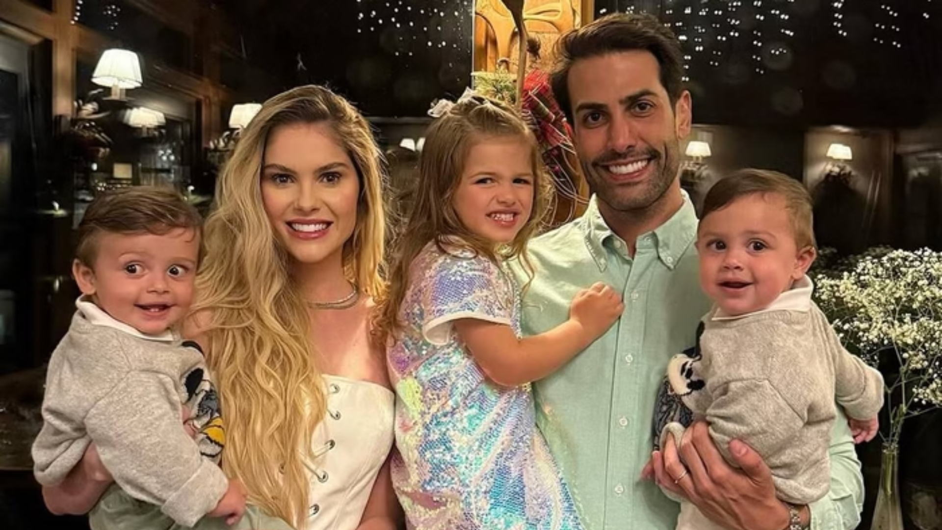 Barbara Evans explica o motivo da grande rotatividade de babás para os filhos