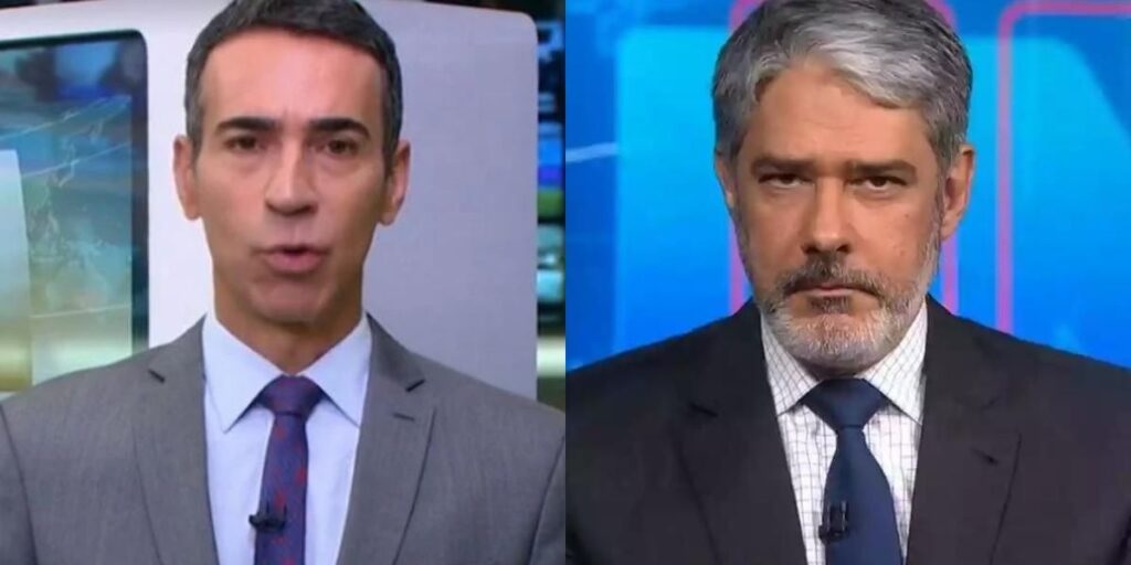 Fora! Veja quem ficará no lugar de Bonner e César Tralli na Globo