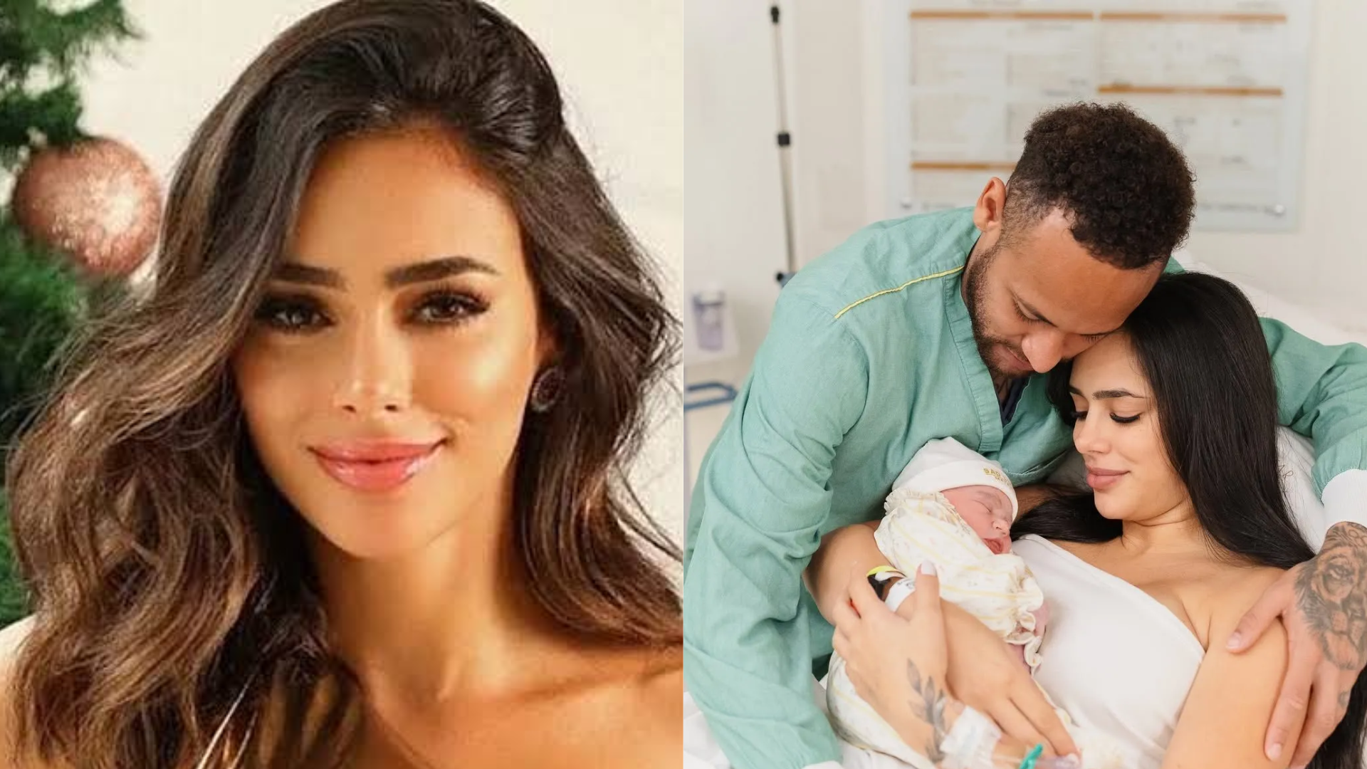 Bruna Biancardi compartilha primeiros momentos com Mel, sua filha com Neymar
