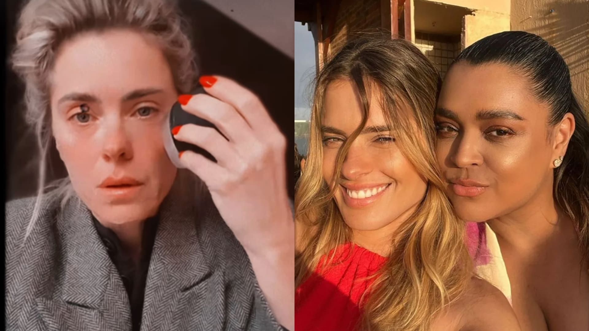 Carolina Dieckmmann surge abatida e volta ao trabalho após a morte de Preta Gil: ‘Me obrigando a levantar’