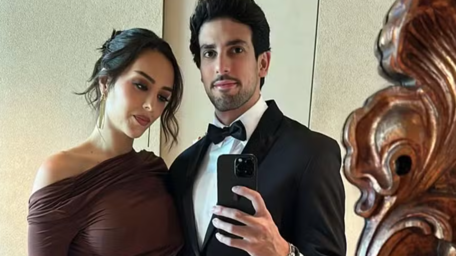 Filha de Faustão exibe fotos românticas com filho do presidente do São Paulo Futebol Clube