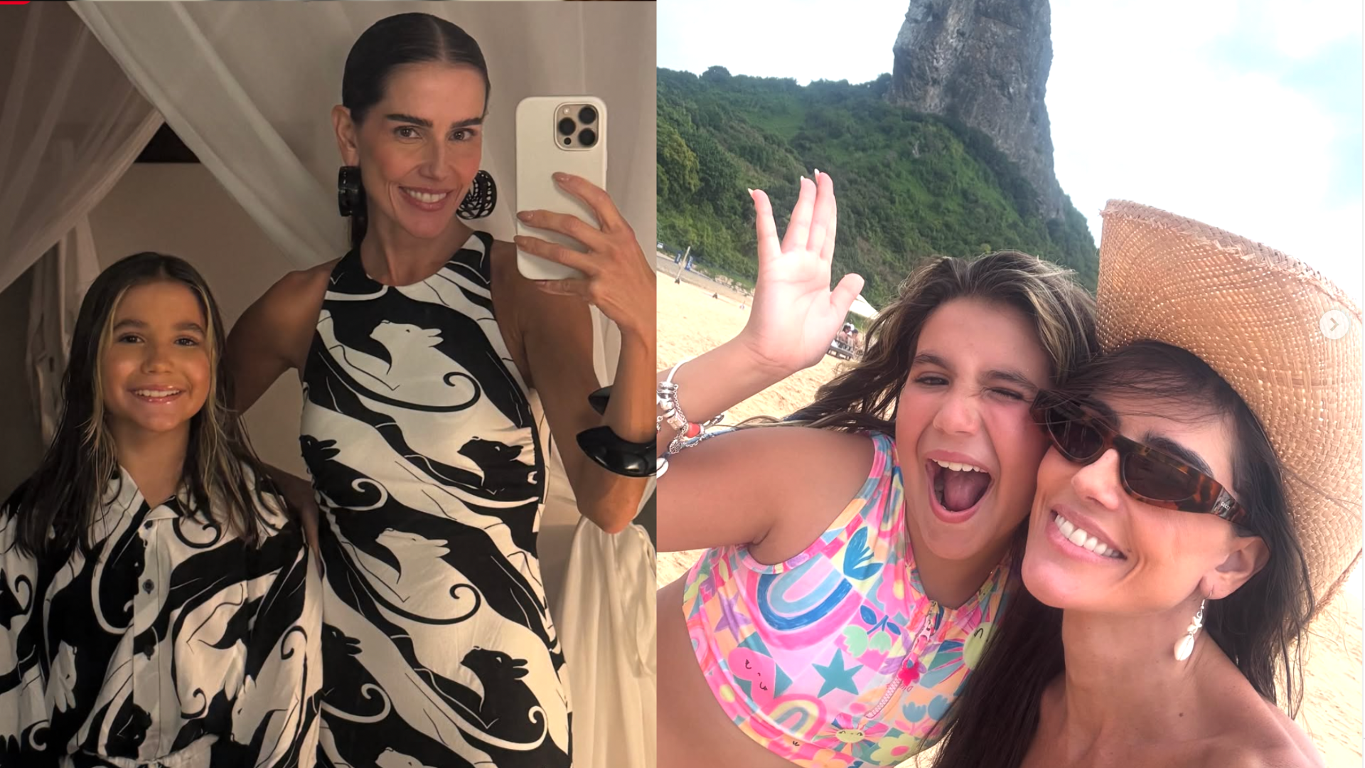 Sem papas na língua! Deborah Secco ensina a filha a não aceitar homem que não valoriza