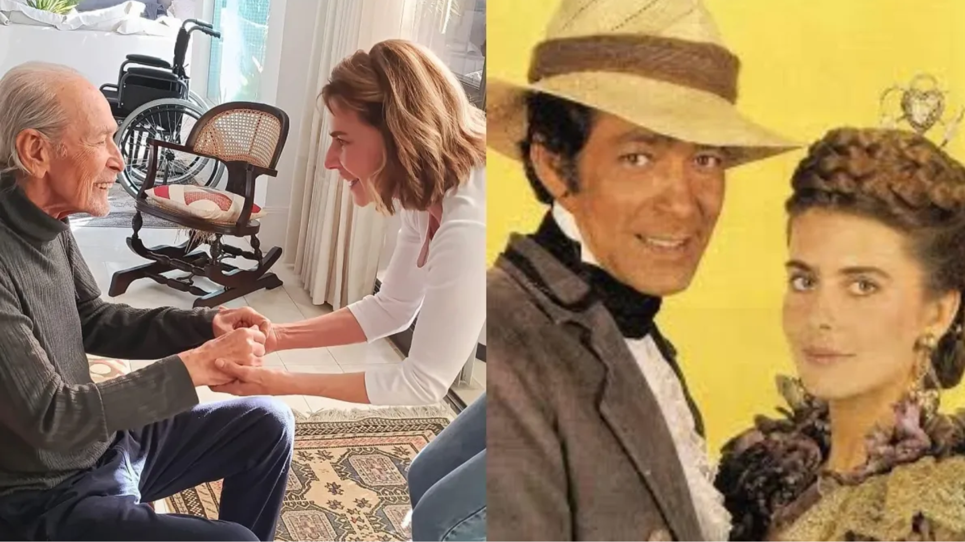 Lembra dele? Aos 82 anos, ator Gracindo Júnior recebe visita ilustre de Maitê Proença