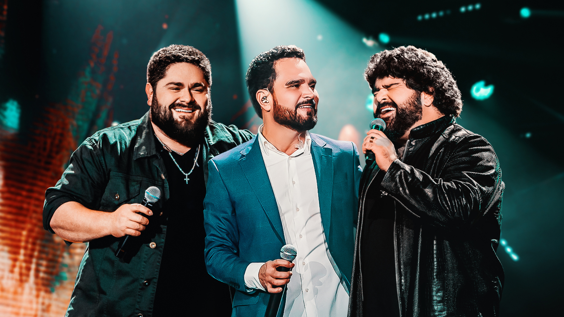 Luciano Camargo lança feat gospel com César Menotti & Fabiano no DVD ‘Unidos pela Fé’