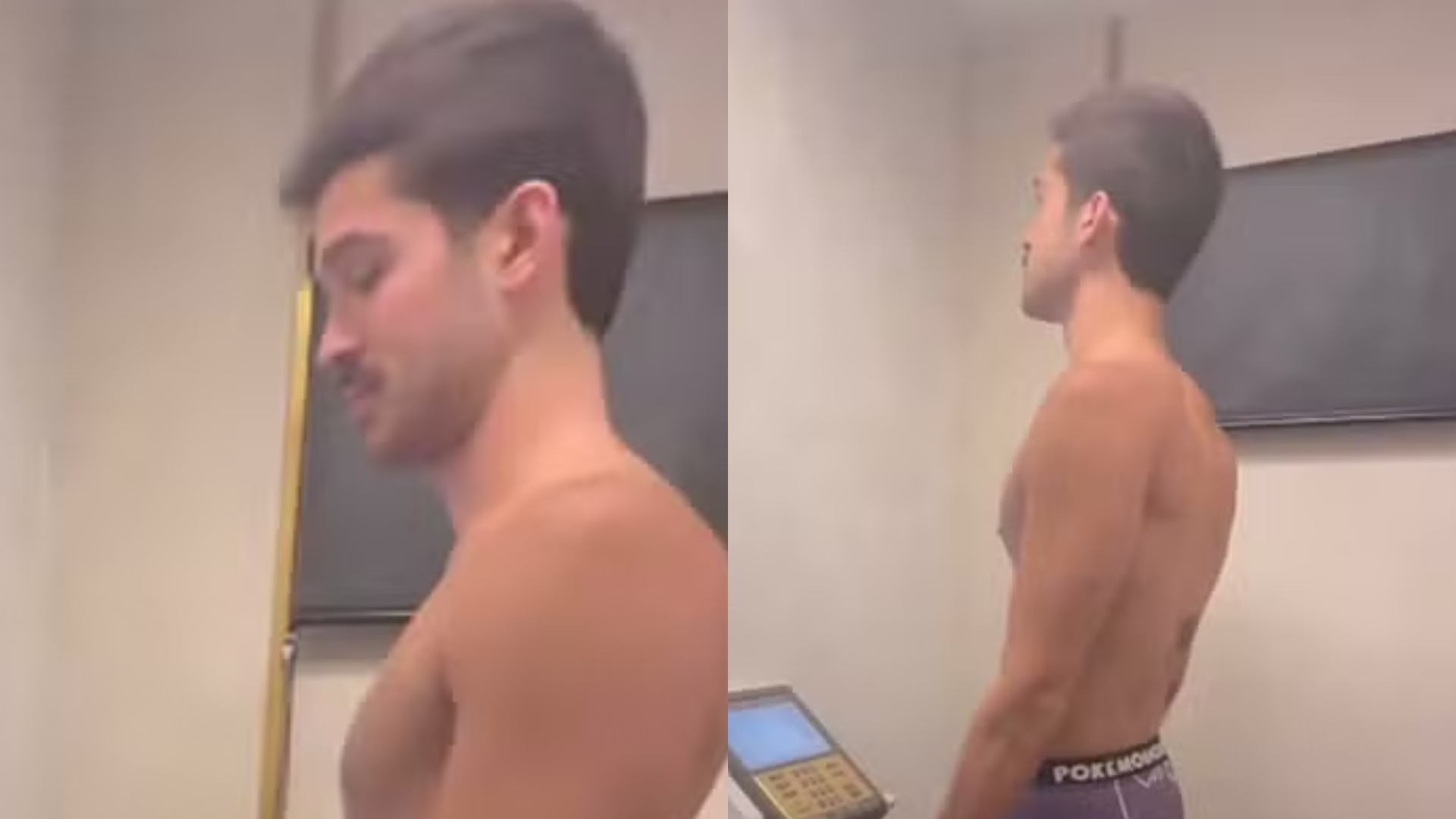 João Guilherme exibe resultado de emagrecimento e viraliza com cueca do Pokémon