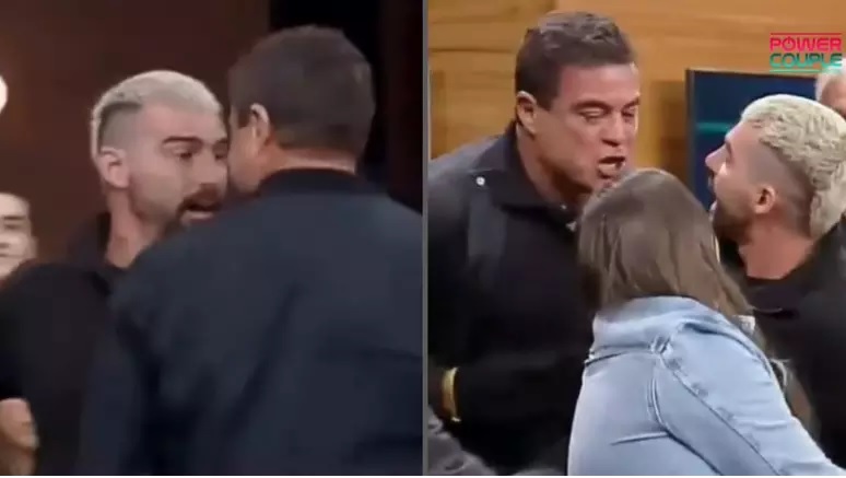 ‘Power Couple’: Dhomini se altera, ataca Radamés e segurança é acionado