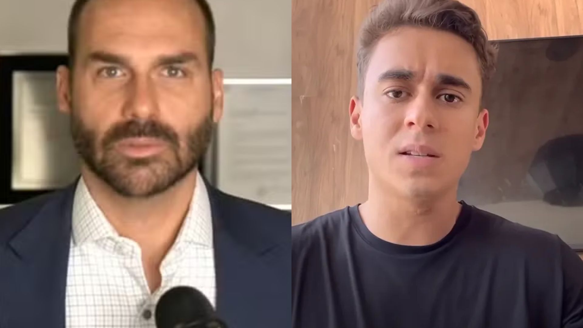 Eduardo Bolsonaro critica e rompe com Nikolas Ferreira após atrito; entenda