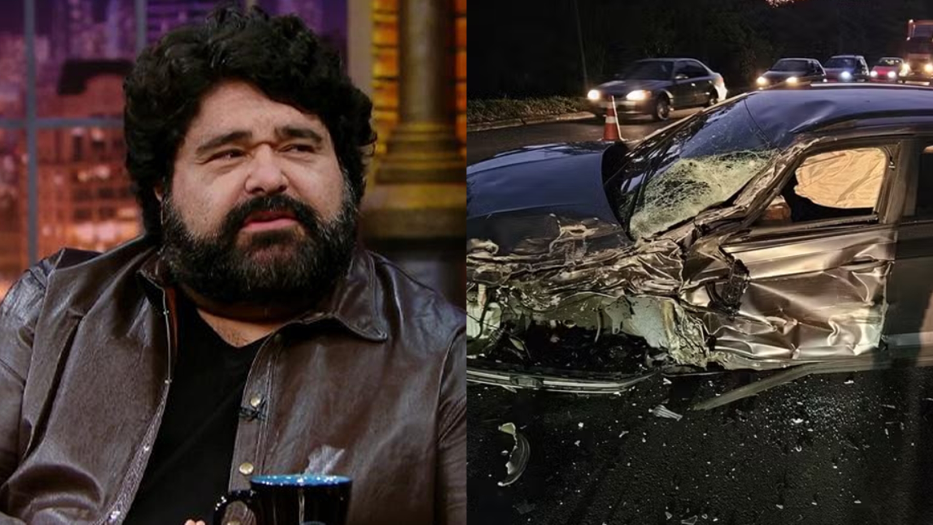 Fabiano, da dupla com César Menotti, sofre acidente de carro e assessoria revela estado do cantor