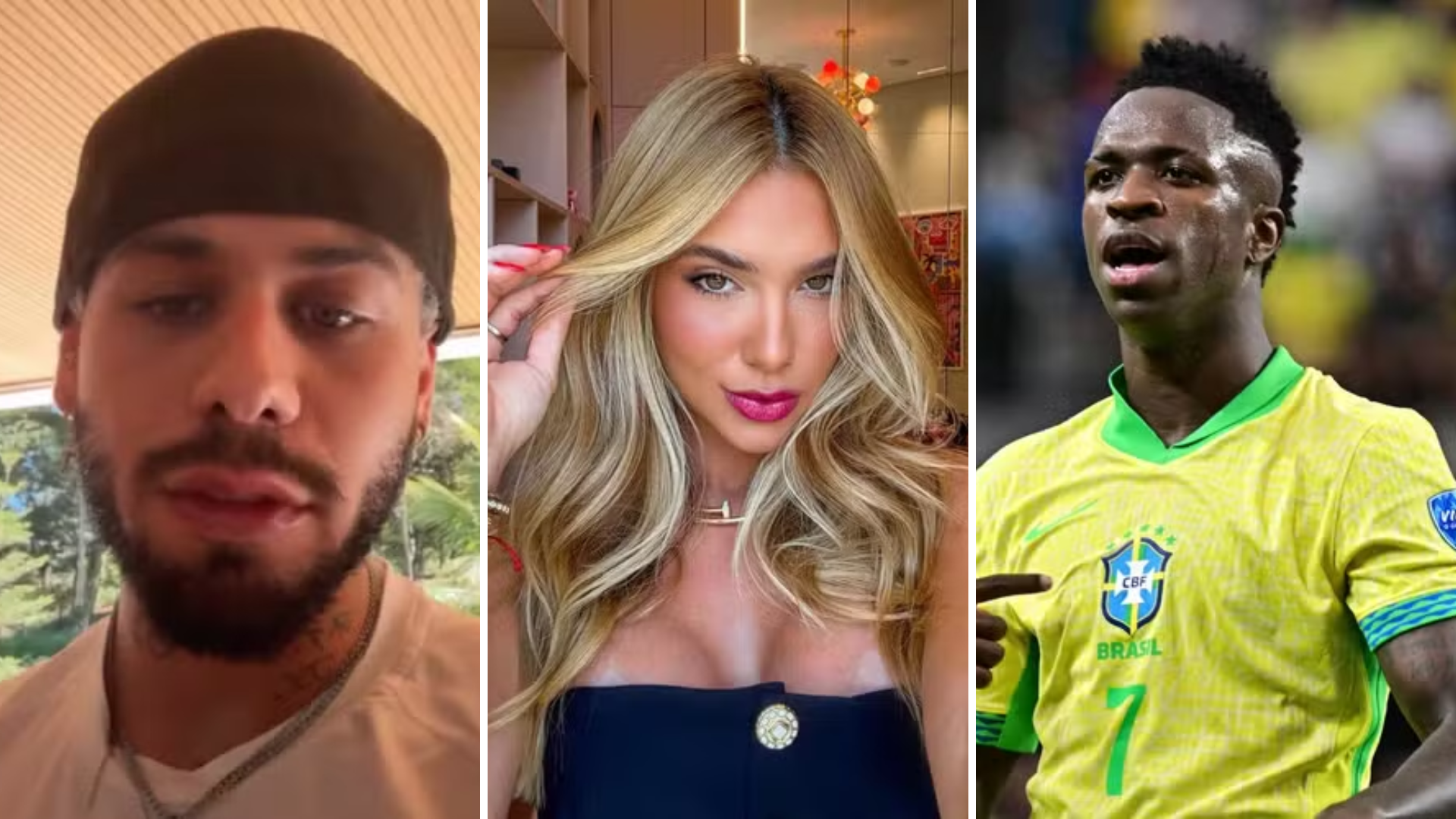Indireta? Zé Felipe posta frase e fãs veem recado a Vini Jr. após rumores com Virginia