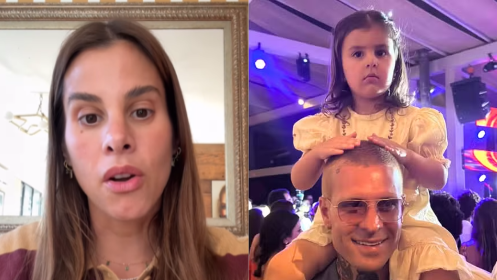 Influenciador pinta cabelo da filha de 3 anos por engano e mãe expõe: ‘Tinha água-oxigenada’