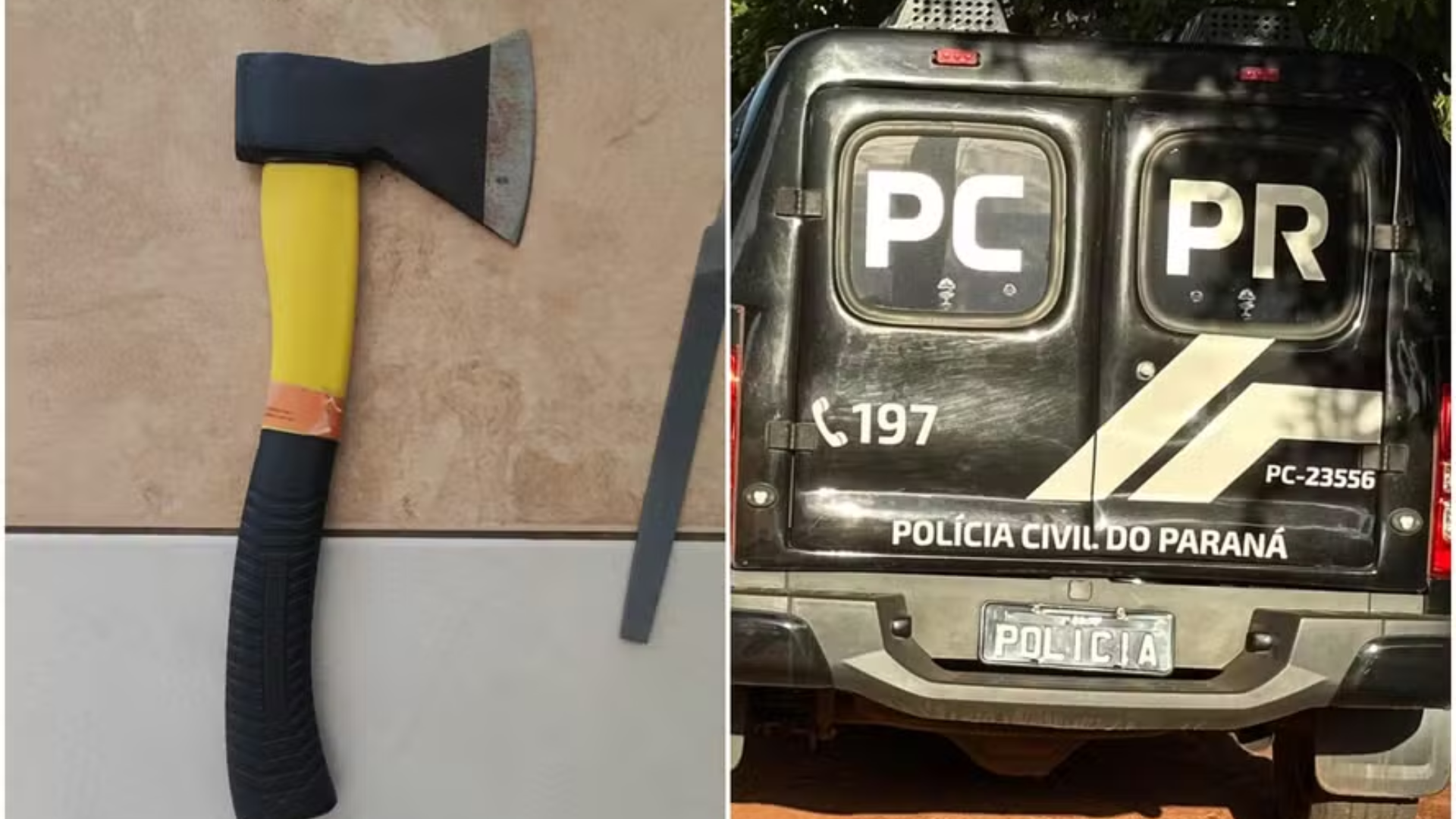 Jovem é presa no Paraná por matar com machadinha homem escolhido ‘aleatoriamente’ na rua