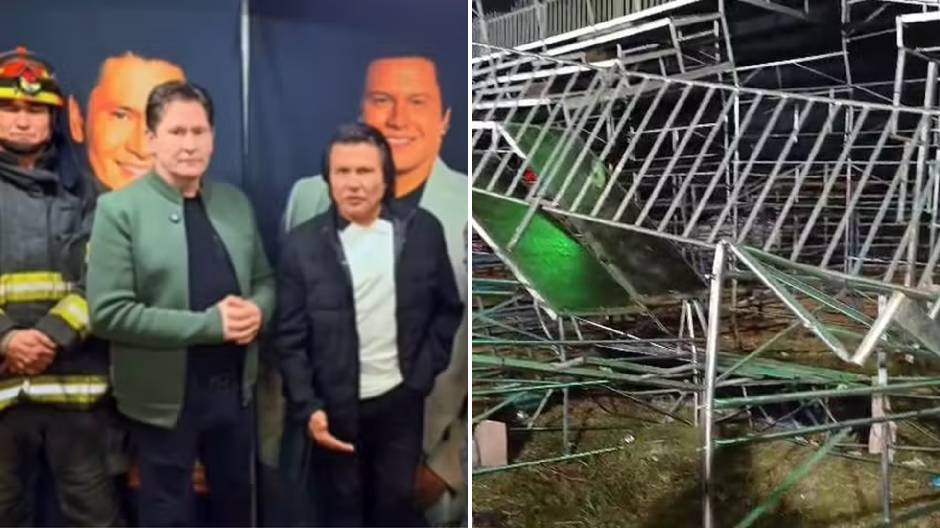 Jovem que caiu com arquibancada antes de show de Gian e Giovani revela que estrutura cedeu após estalo