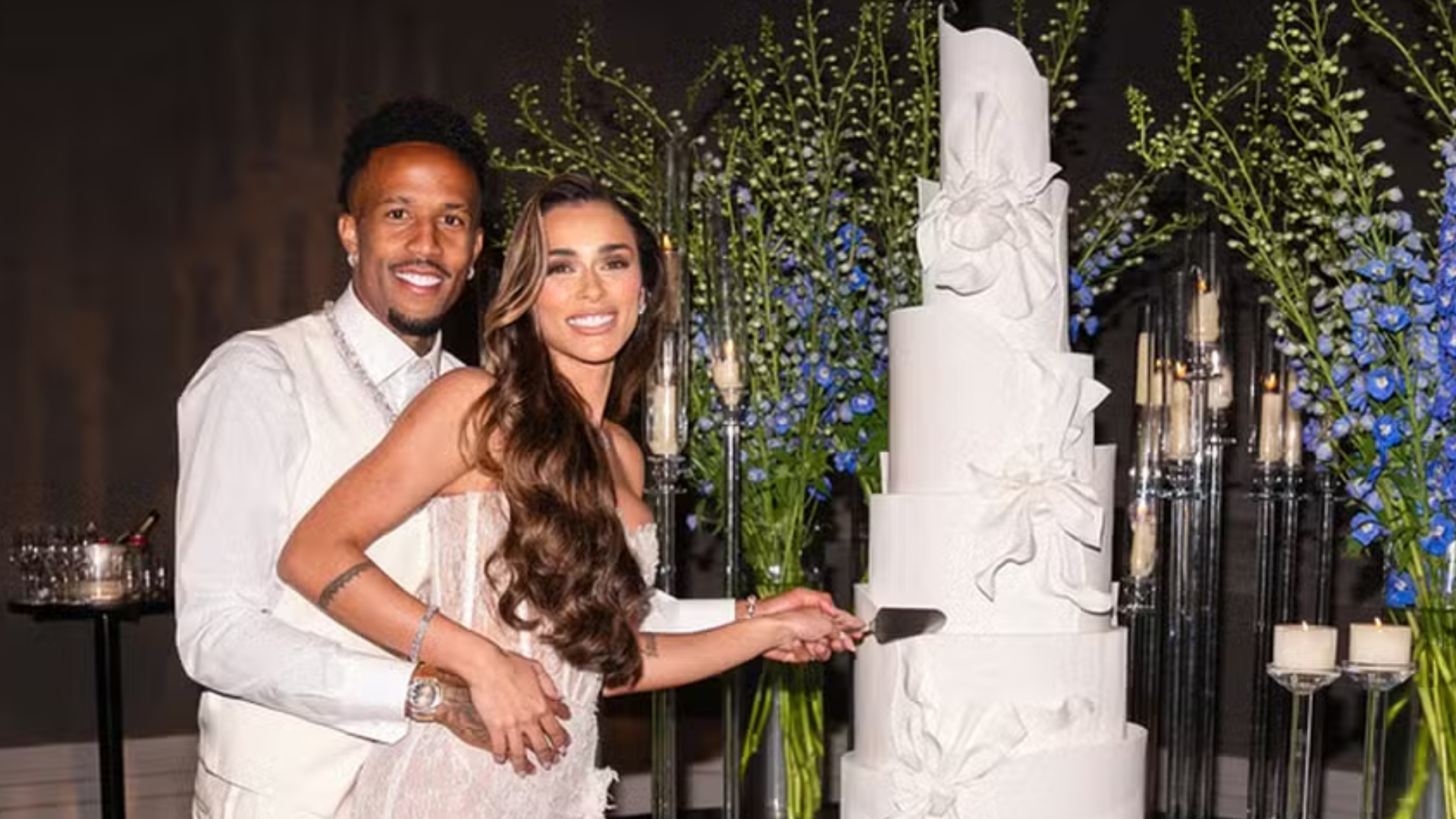 LUXUOSOS! Veja os looks dos padrinhos no casamento de Éder Militão e Tainá